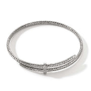 JOHN HARDY Spear Pavé Diamond Flex Coil Choker